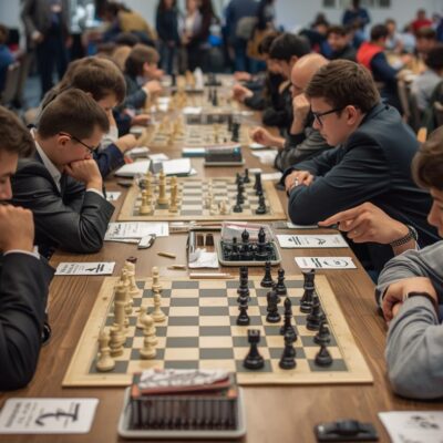 šahovski turnir po danu