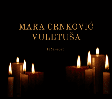 Black Candle Funeral Invitation Card 360x320