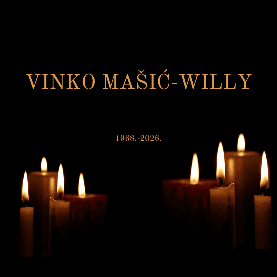 Black Candle Funeral Invitation Card 4