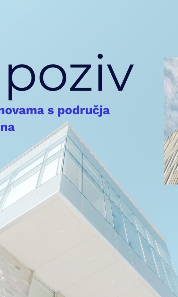 Blue White Modern Building Presentation 600x1000