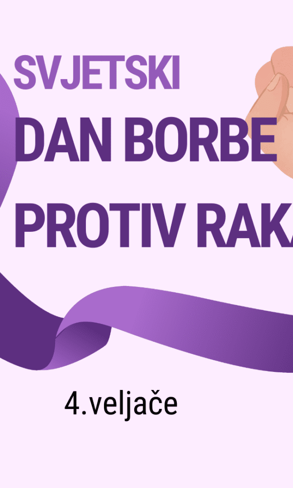 Pastel Purple Purple Expressive Shapes World Cancer Day Social Media Graphic 600x1000