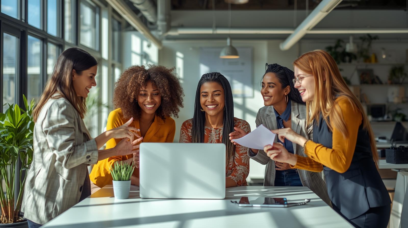Zene poduzetnice svijetla slika