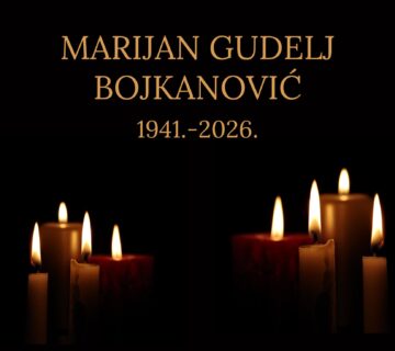 Black Candle Funeral Invitation Card 360x320