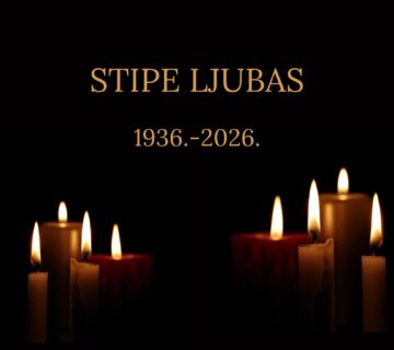 Black Candle Funeral Invitation Card 7 360x320