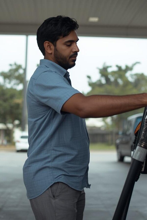 Covjek toci gorivo 600x896