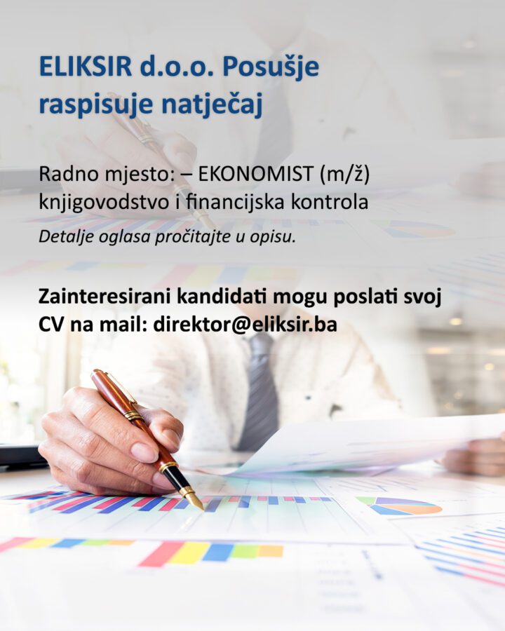 Oglas za posao eliskir