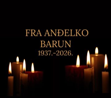 Black Candle Funeral Invitation Card 16 360x320