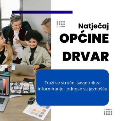 Blue White and Black Modern Hiring Job Advertisement Facebook Post