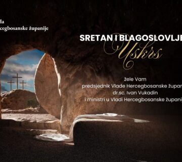 Cestitka za Uskrs Vlada Hercegbosanske zupanije 1 360x320