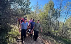 Hgss spasavao ozlijedjenu drzavljanku madjarske na krizevcu