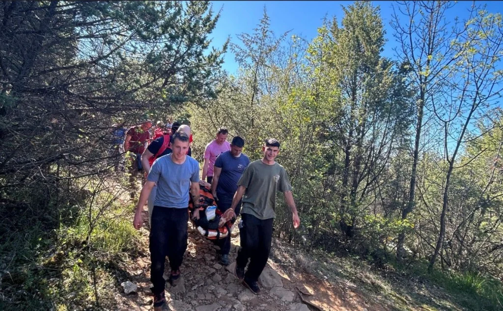 Hgss spasavao ozlijedjenu drzavljanku madjarske na krizevcu