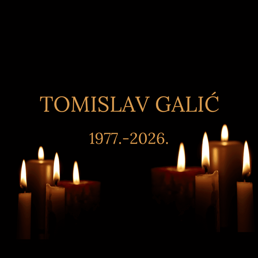 Black Candle Funeral Invitation Card