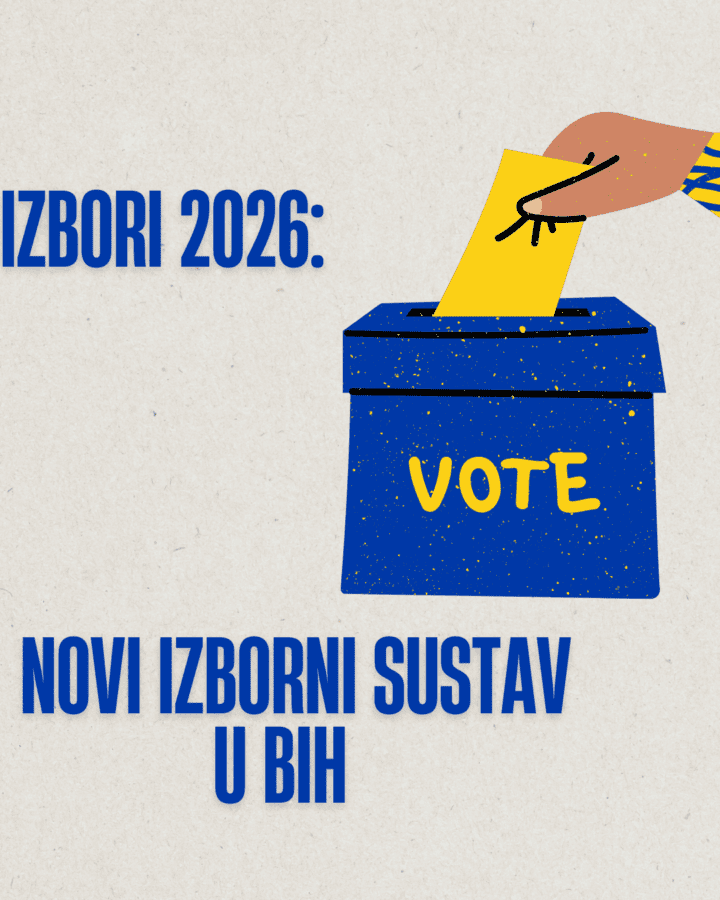 Blue Yellow Election Literacy Campaign Instagram Post
