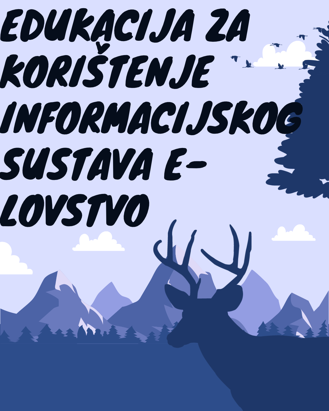 Blue Illustrative Wildlife Discovery Carousel Instagram Post